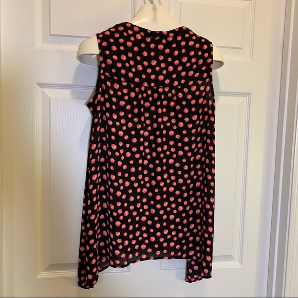 Apt. 9 Black and Orange Sleeveless Top Size 0X - Picture 5 of 8